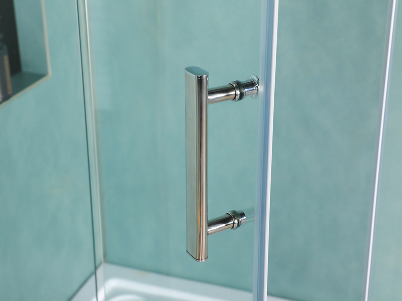 LD Pivot Chrome Aluminium Profile Shower Enclosure