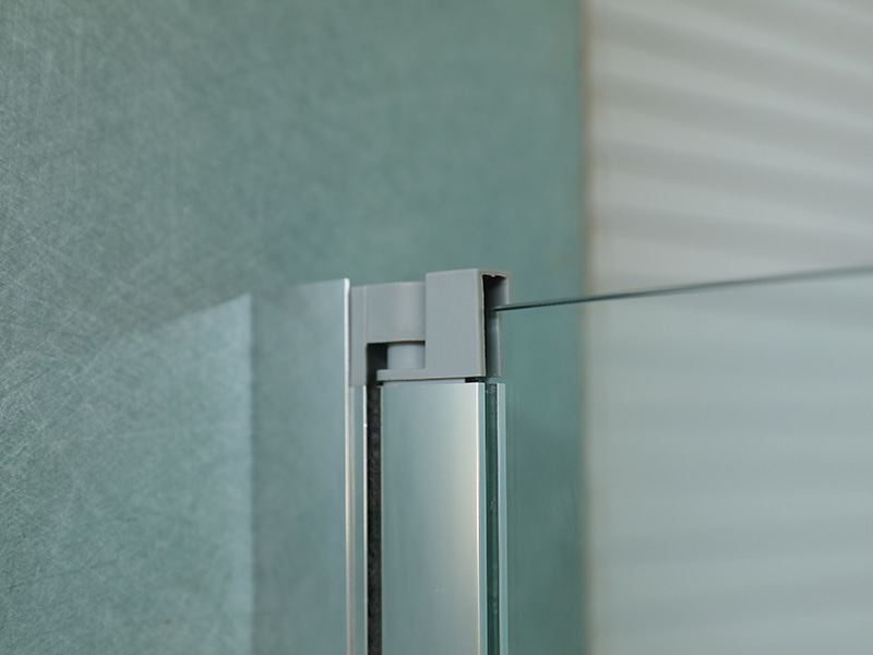 RSQ Pivot Shower Enclosure With Double Holes Handle